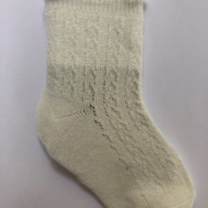 Cream Labella Ankle Socks